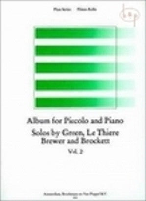 Album for piccolo and piano Vol 2 Broekmans en van Poppel)