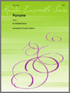 Faure - Pavane 2 Flutes with Piano Accompaniment (Kendor)