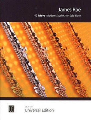 Rae, James 42 More Modern Studies for Solo Flute (Universal)
