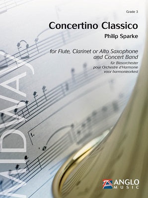 Sparke, P - Concertino Classico for Flute and Concert Band