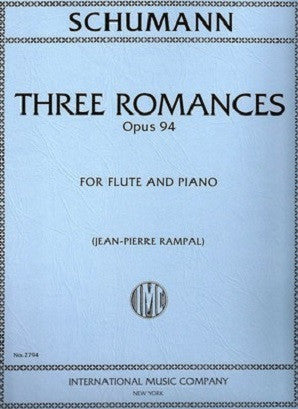 Schumann , R - Three Romances Op. 94 (IMC)
