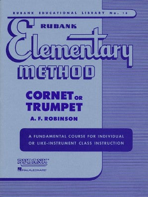 Rubank Elementary Method - Cornet or Trumpet