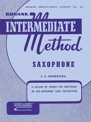 Rubank Intermediate Method - Saxophone