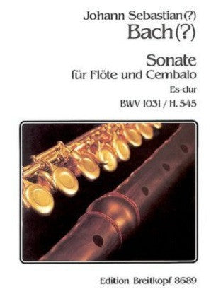 Bach, J. S. Sonata in Eb major BWV 1031 (Breitkopf Urtext)
