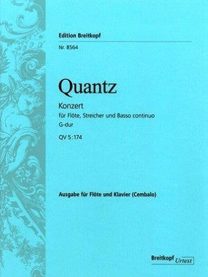 Quantz: Concerto in G major QV5/174 (Breitkopf & Hartel)