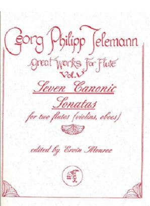 Telemann - Seven Canonic Studies for 2 Flutes (Little Piper)