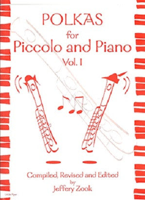 ZOOK: Polkas for Piccolo Vol 1 for flute and piano (Little Piper)