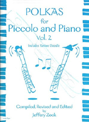 ZOOK: Polkas for Piccolo Vol 2 for flute and piano (Little Piper)