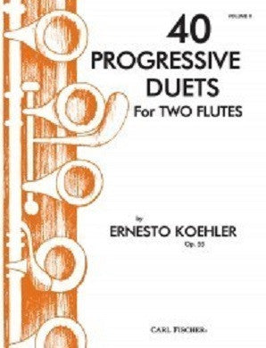 Koehler, E - 40 Progressive Duets Op. 55 Book 2 (Carl Fischer)