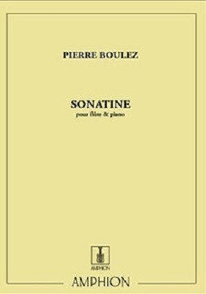 Boulez, P - Sonatine Pour Flute Et Piano (Amphion)
