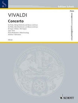 Vivaldi - Concerto No. 3 D major, Op. 10/3 (Schott)