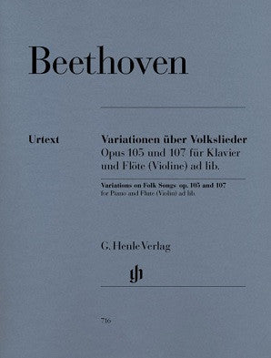 Beethoven - Variations on Folk Songs Op. 105 & 107 (Henle)