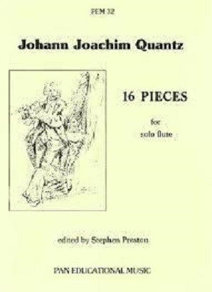 Quantz - Sixteen Pieces (Pan Educational)