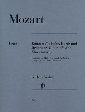 Mozart - Concerto K 299 in C major for Flute, Harp and Piano (Henle)