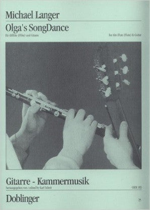 Langer, Michael - Olgas Song Dance - Alto Flute & Guitar (Doblinger)