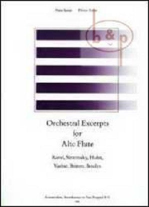 Orchestral Excerpts for Alto Flute (Broekmans)