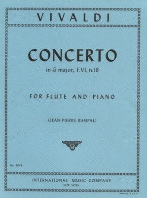 Vivaldi, A - Concerto in G major Op 10 No.6 RV 437 (IMC)