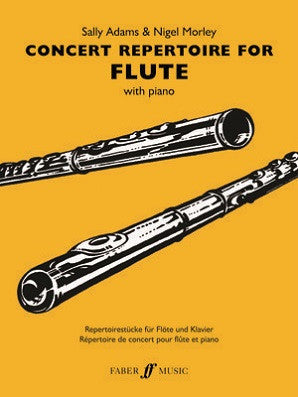 Adams ,Sally ,Nigel MorleyConcert Repertoire for Flute Flute and Piano