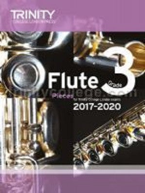Trinity Flute Exam Pieces Grade 3 2017-2020 Sc/Pt