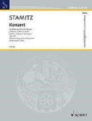 Stamitz, C - Concerto in G major Op29 (Schott)