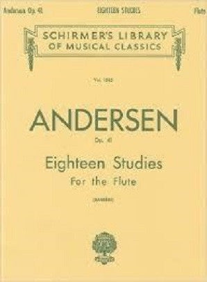 Anderson 18 Studies .OP.41 LIB.1585