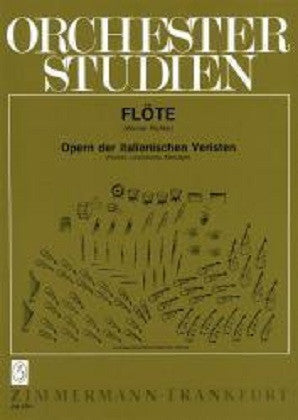 Italian Orchestral studies for flute (Zimmerman)