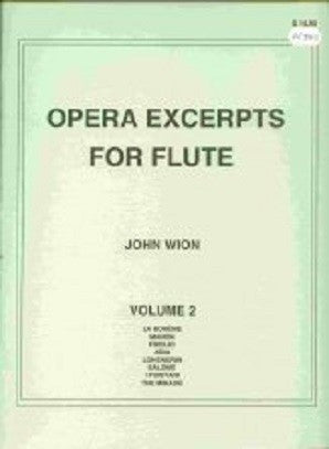 Opera Excerpts vol 2 John Wion - (Falls House Press)