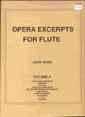 Opera Excerpts vol 4 John Wion - (Falls House Press)