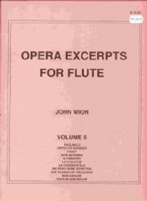 Opera Excerpts vol 5 John Wion - (Falls House Press)
