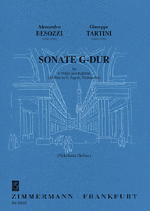 Besozzi, Alessandro -Sonata in G Major for 5 Flutes (Zimmerman)