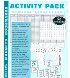Haldane, Rosemary - Activity Pack Flute - Scoreboard Stickers