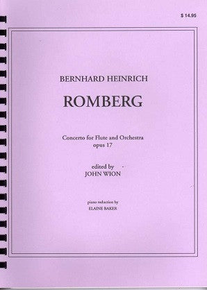 Romberg B.H. Concerto For Flute & Orchestra (J. Wion)