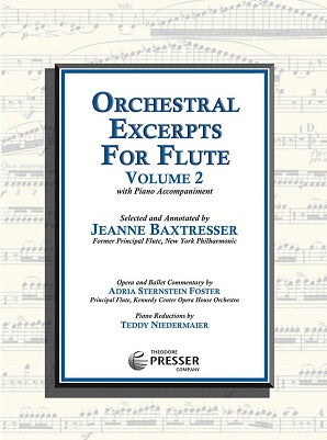 Orchestral Excerpts for Flute Volume 2