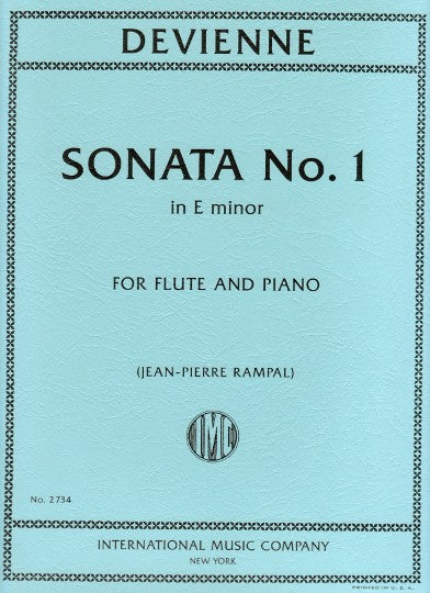 Devienne, F - Sonata No. 1 in E minor, Op. 58, No. 1