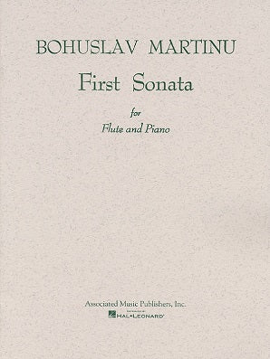 Martinu ,Bohuslav, - First Sonata for Flute and Piano