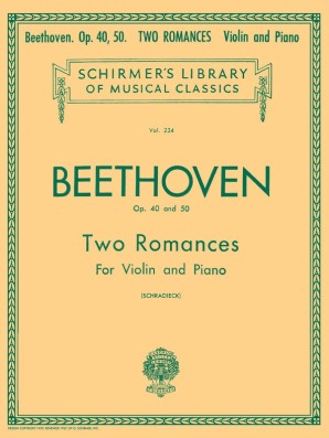Beethoven, 2 Romances, Op. 40 and 50