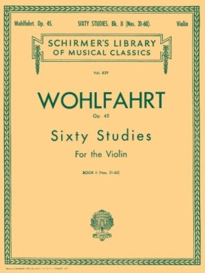 Wohlfahrt - 60 Studies Op. 45 Book 2 (Nos. 31-60)