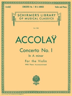 Accolay, Concerto No. 1 in A minor