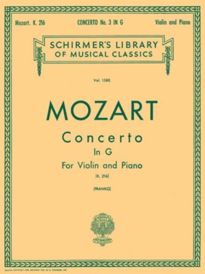 Mozart, Concerto No. 3 in G major, K 216