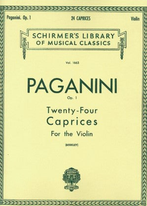 Paganini - Twenty-Four Caprices Op. 1