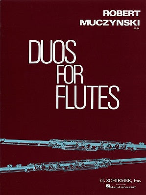 Muczynski - Duos for Flutes Op. 34