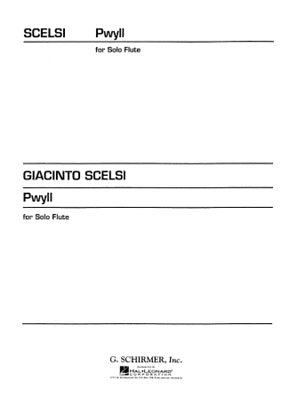 Scelsi - Pwyll for Solo Flute