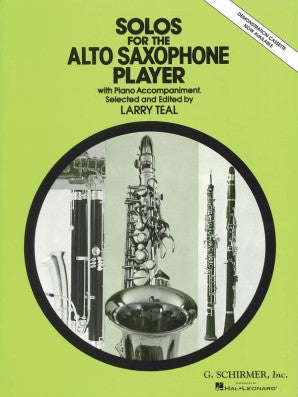 Solos for the Alto Saxophone Player Asax/Piano