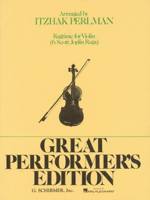 Ragtime for Violin - 6 Scott Joplin Rags