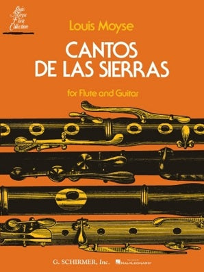 Cantos de las Sierras for flute and guitar