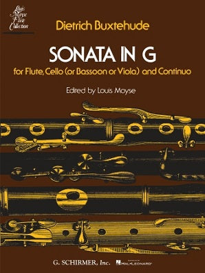 Buxtehude - Sonata in G for flute,cello or viola