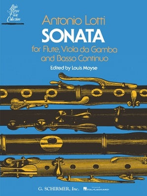 Lotti- Sonata for flute, and basso continuo