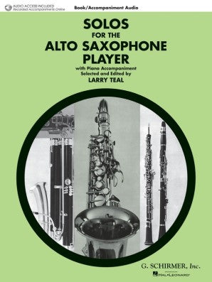 Solos for the Alto Saxophone Player Asax/Piano Bk/CD