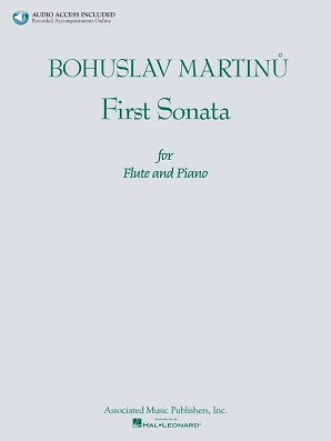 Martinu ,Bohuslav, - First Sonata for Flute and Piano