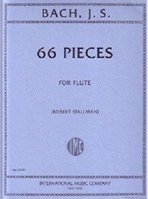 Bach, JS : 66 Pieces (Transcribed by Robert Stallman) (IMC)